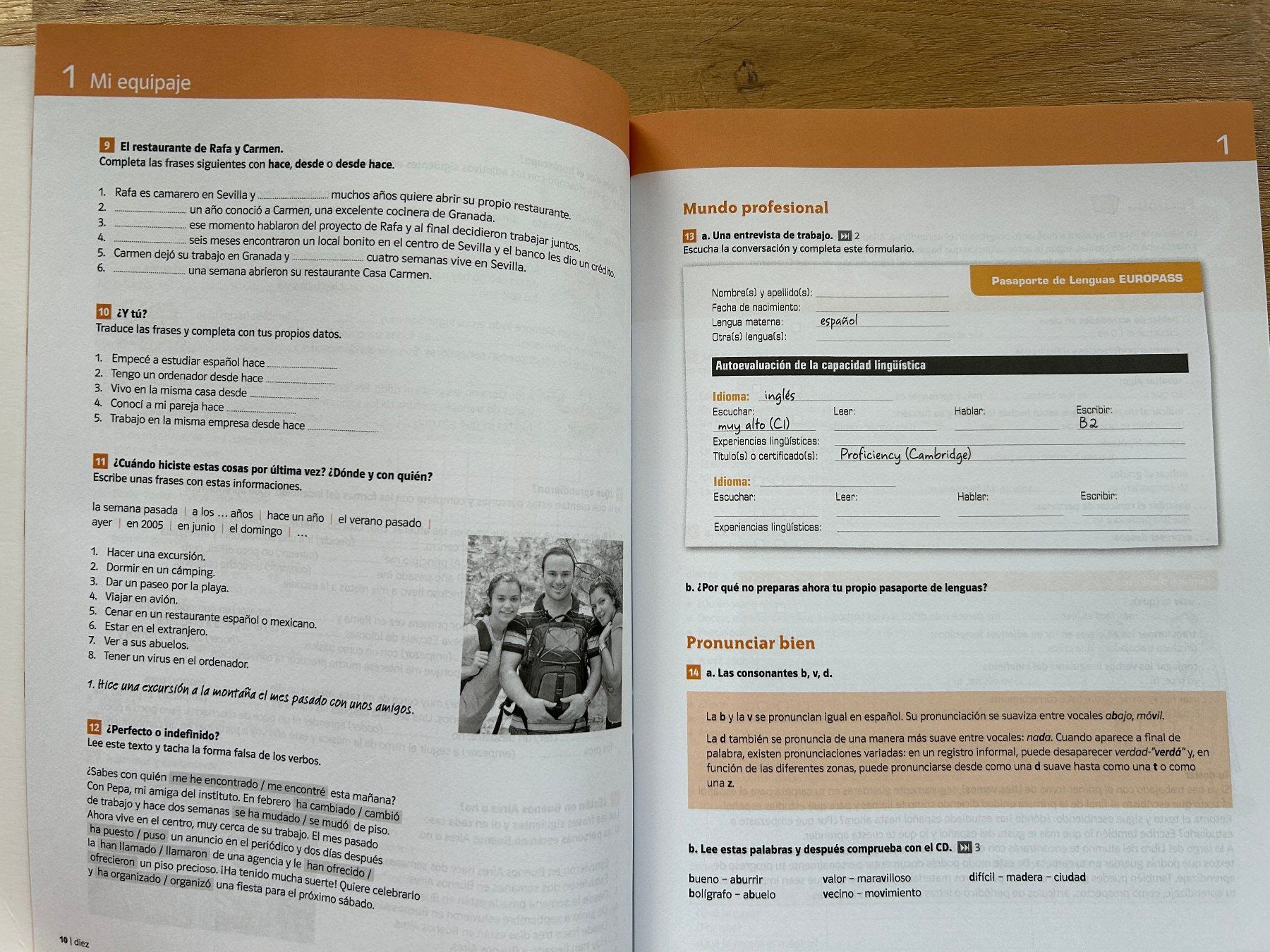 Bücher: Cahier méthode d'espagnol Nos vemos A2, non utilisé – Neu (gemäss Beschreibung) aus Martigny von m_juli 2