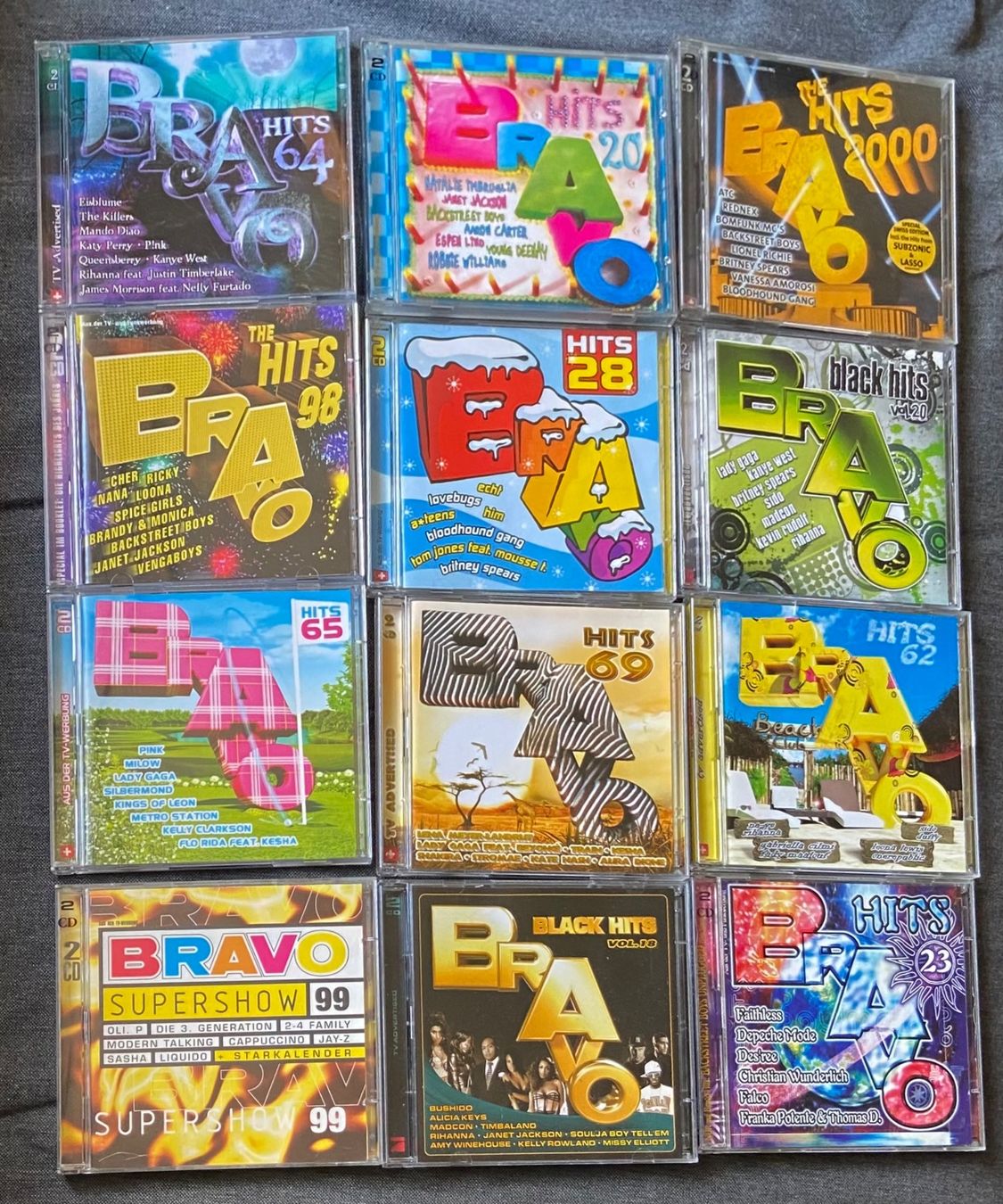 CD: Bravo Hits – CD-Sammlung • 9x2 CDs – Usato da Luzern venduto da Lycka