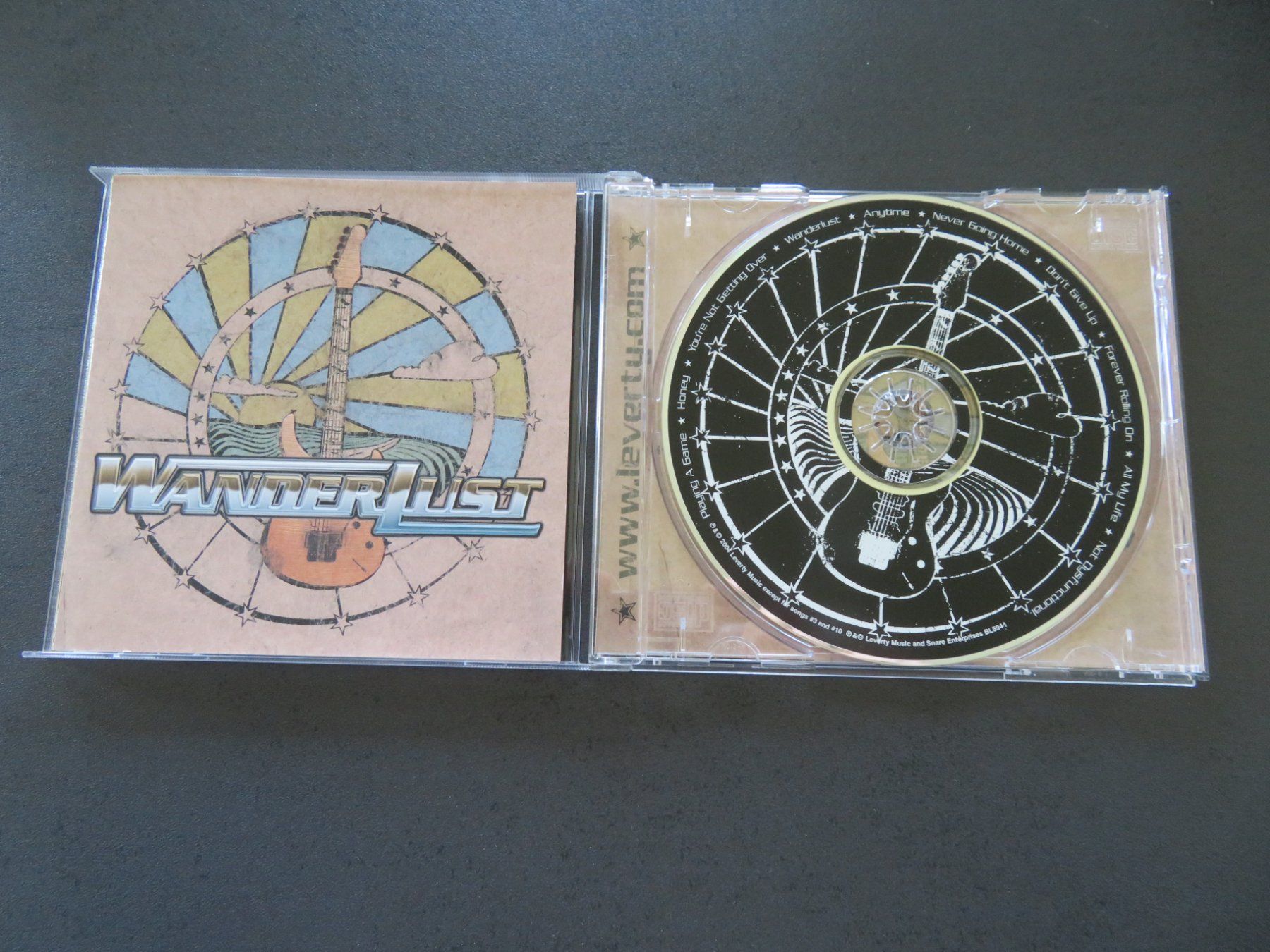CD: BILL LEVERTY'S Wanderlust 2004 HARD ROCK US CD – Usato da Niederbipp venduto da Onyx32