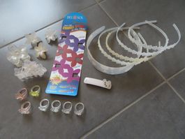 Haarschmuck & Ringe mit Farbwechsel im Sonnenlicht ++top++