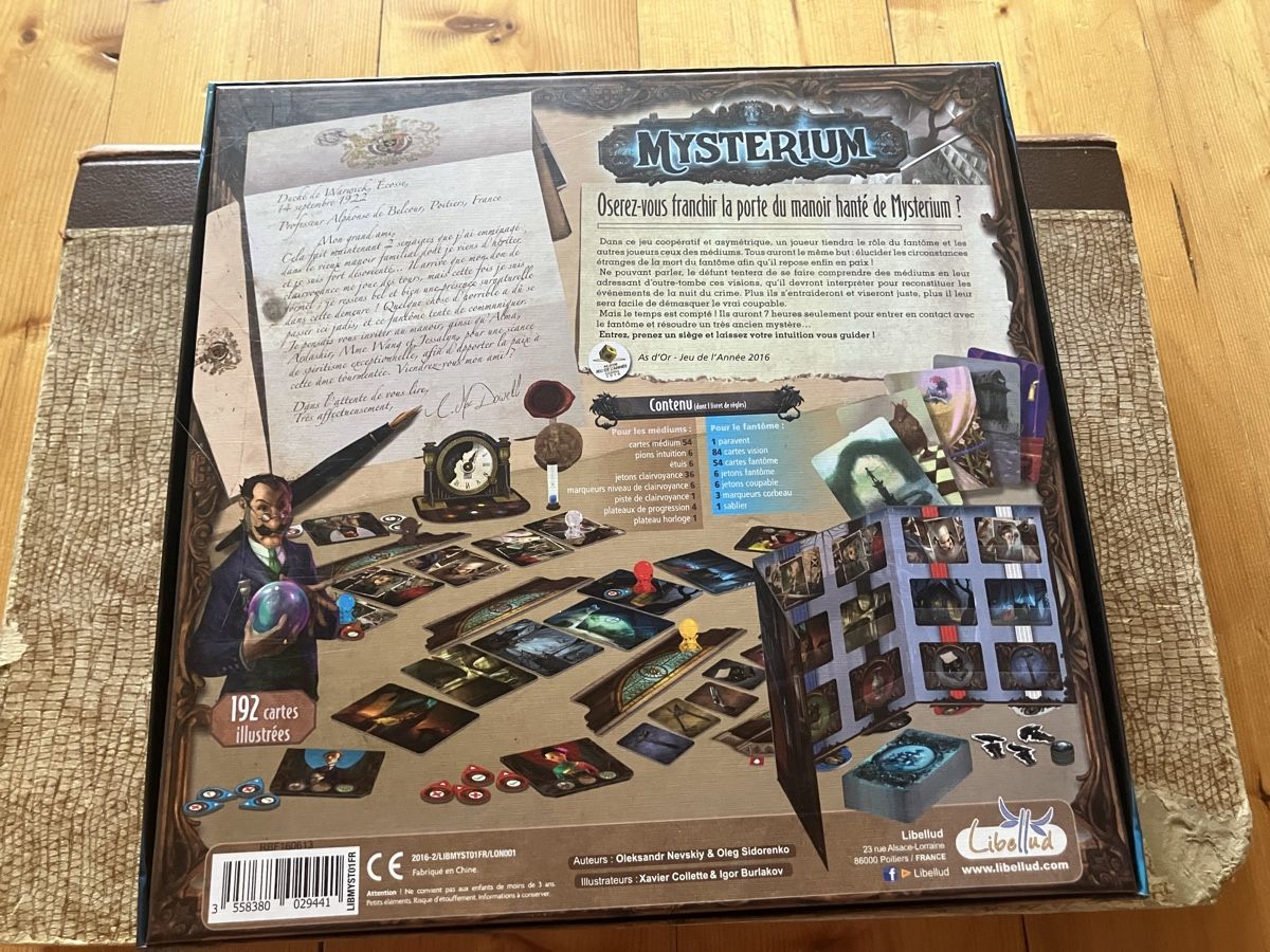 Giochi: Jeu de société Mysterium   – Usato da Eclépens venduto da Shunyam 1