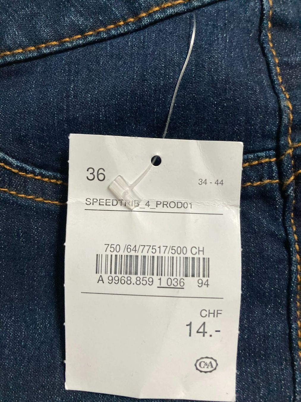 Jeans: Neue Jeans von C&A, Größe 36 – D'occasion à Lausanne 26 par anaxena 3