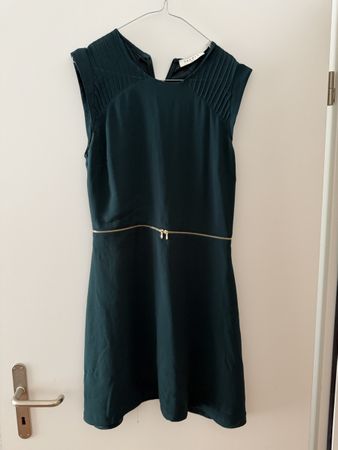 Sandro Elegant green dress