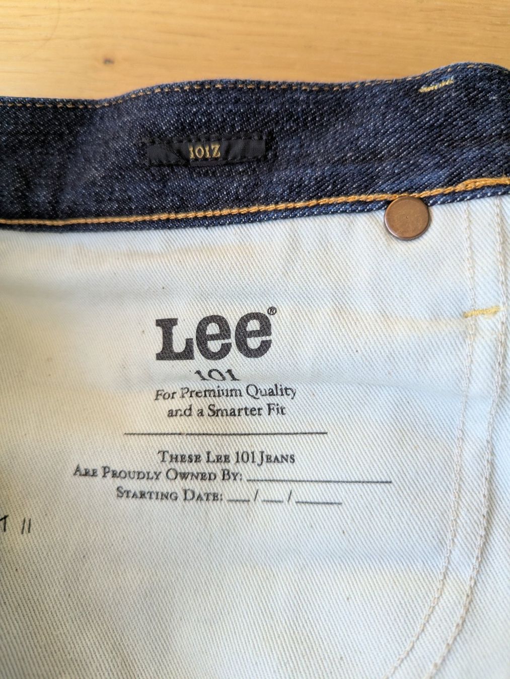 Lee Jeans: Lee 101Z Jean Regular Dry 31/34 – Gebraucht aus Winterthur von z0o 2