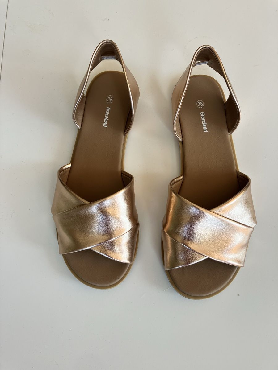 Scarpe da donna: Glänzende Sommerschuhe – Nuovo (secondo la descrizione) da Baden venduto da sylivianne
