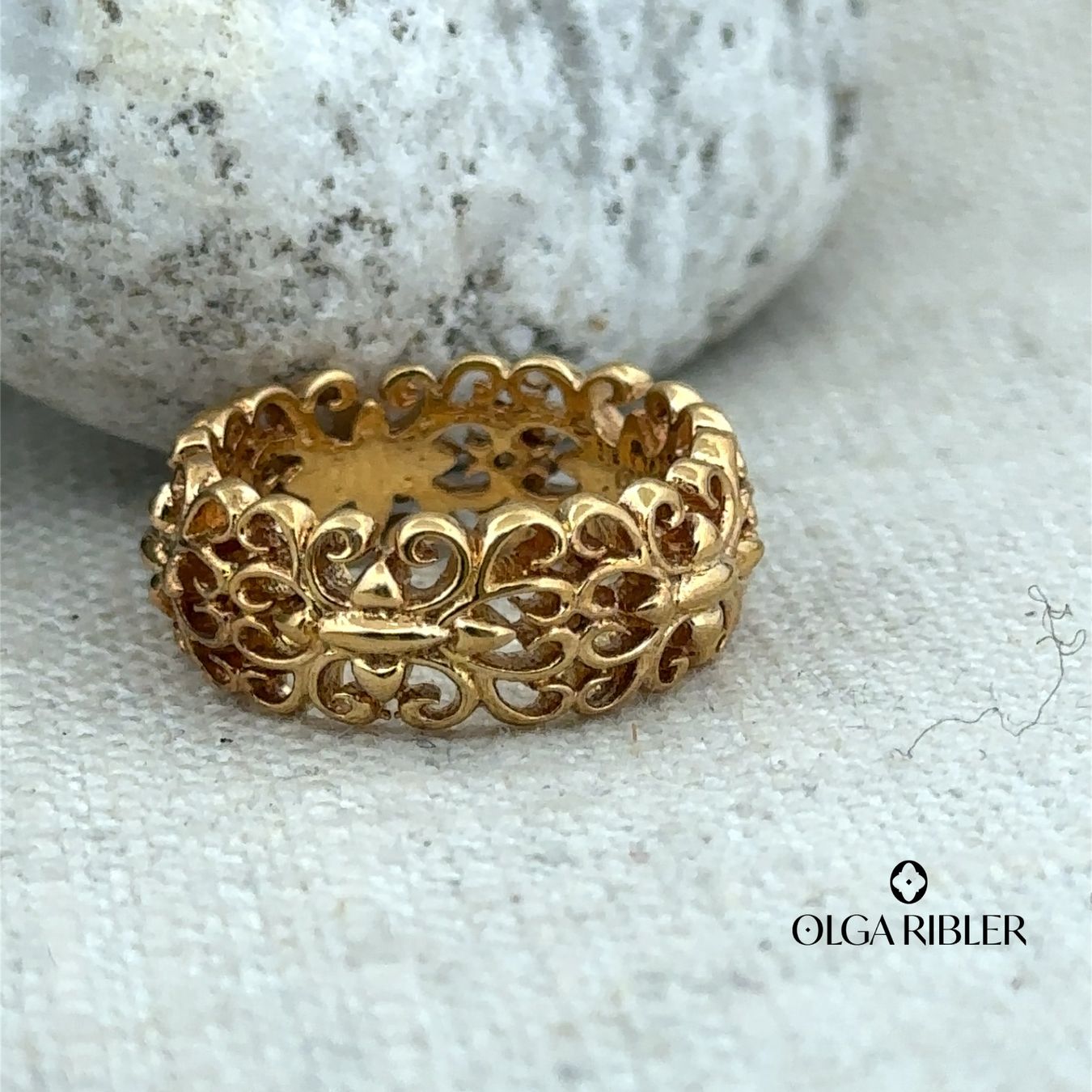 Olga Ribler Anelli: Filigraner Sterling Silber Ring 925 Grösse 52 – Nuovo (secondo la descrizione) da Luzern venduto da Schmuckoutlet 5