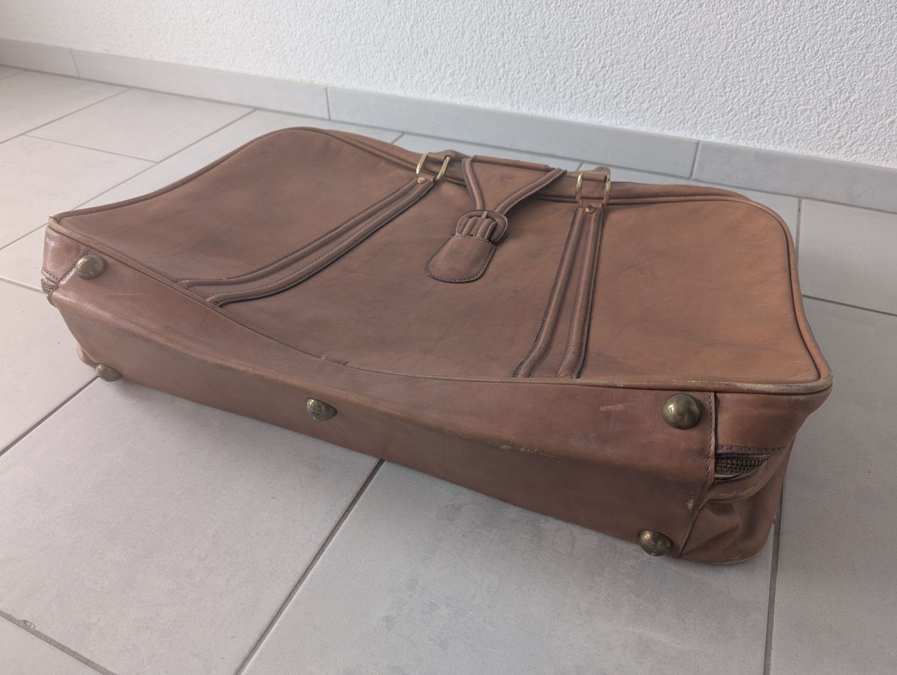 Borse: Vintage Reisetasche aus Leder – Usato da Thalwil venduto da sultan03 3
