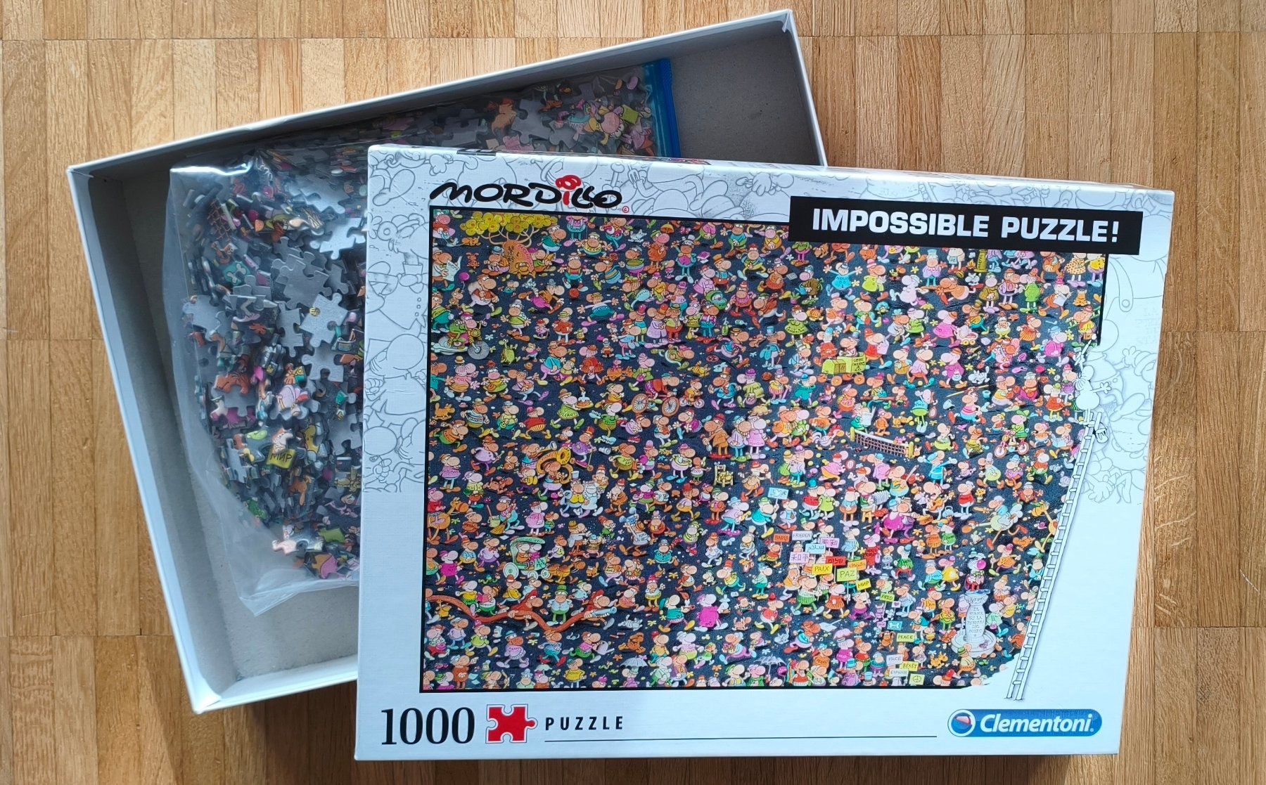 Clementoni Puzzles: Mordilllo Wimmel Puzzle – Gebraucht aus Steffisburg von Easyk 1