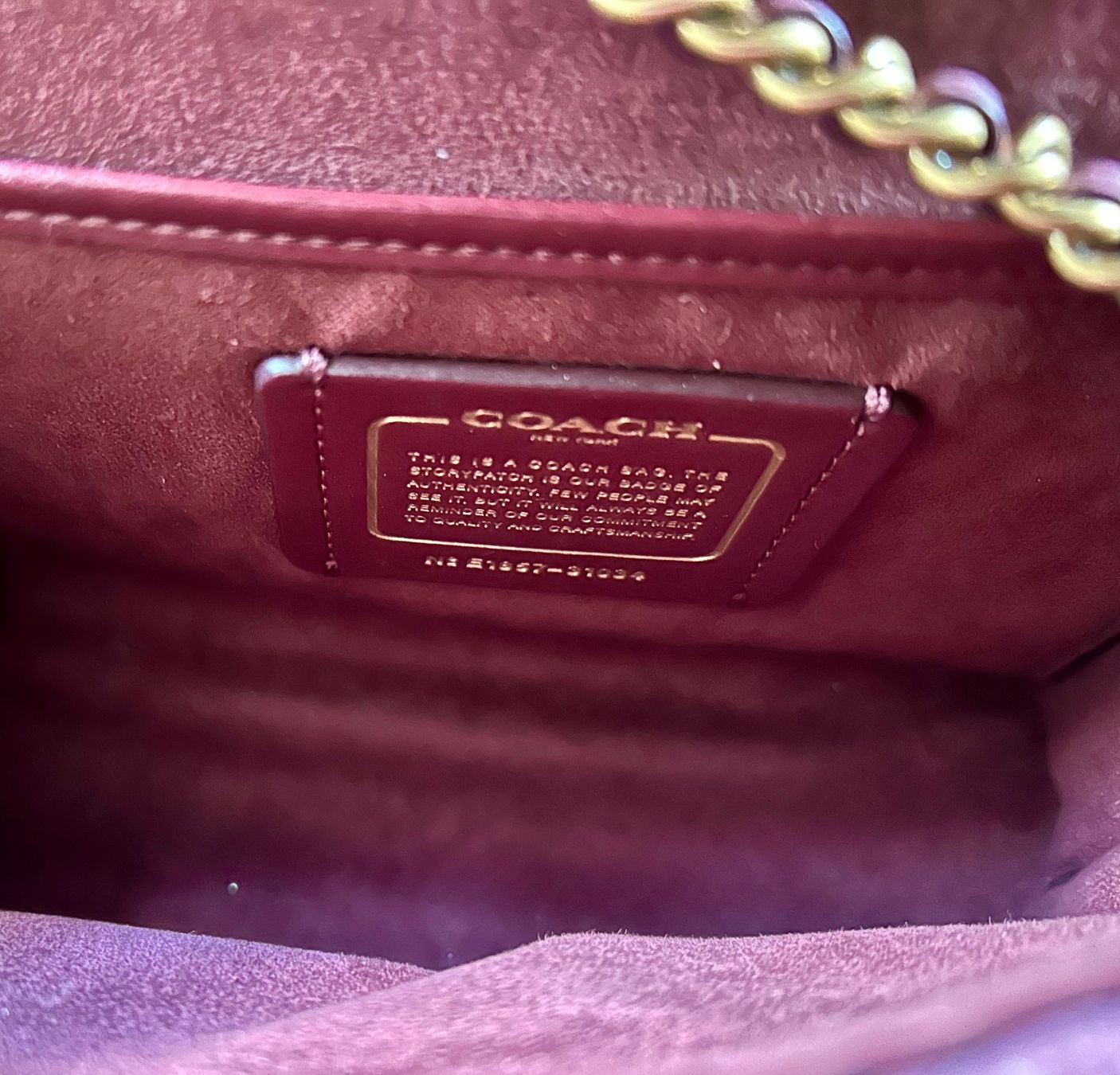 Coach Borse da donna: Coach handbag pink velvet – Usato da Täuffelen venduto da jcbettinelli 4