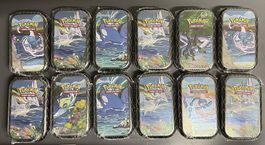 12x Pokemon Shining Fates mini Tin English