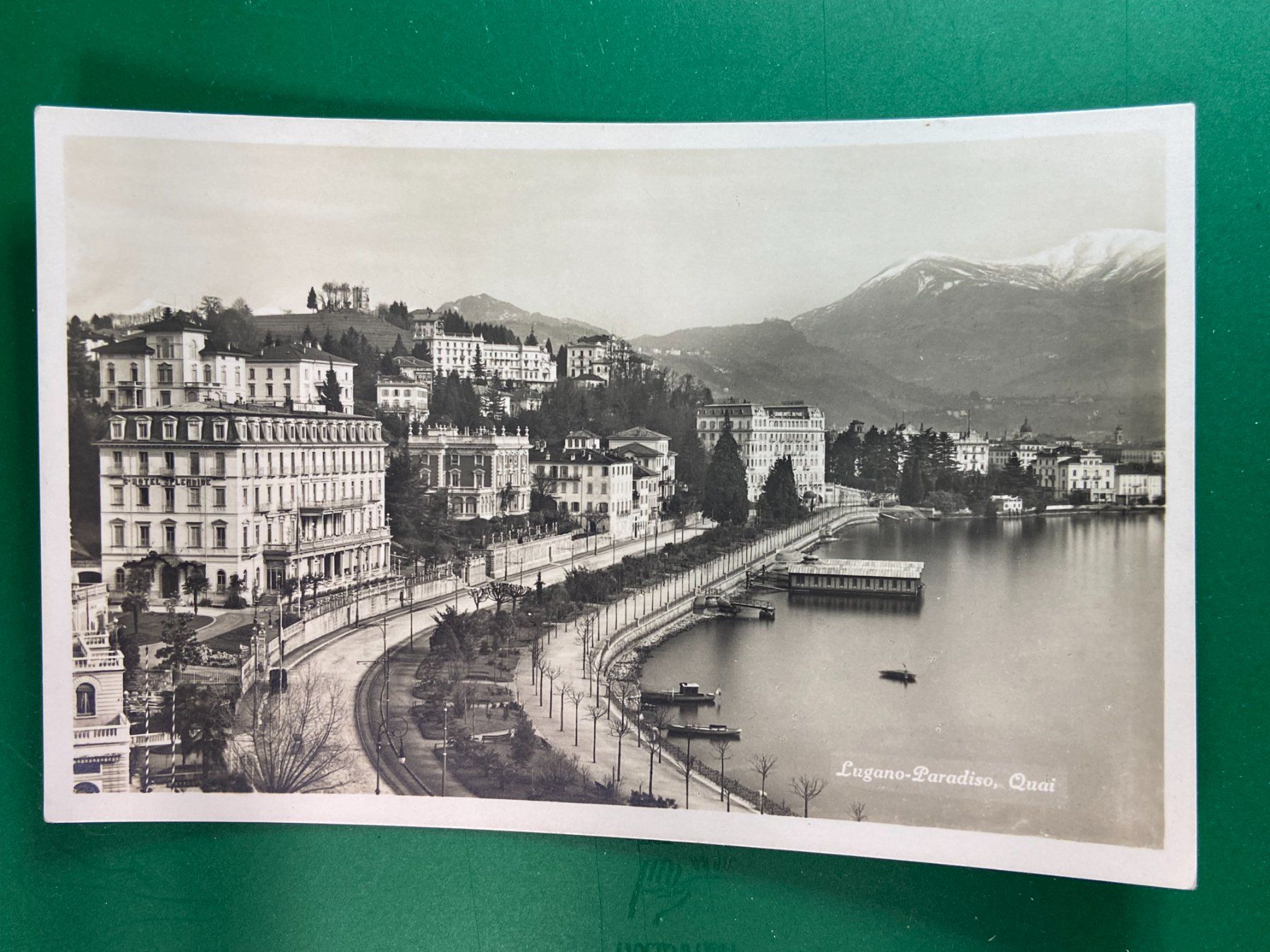 Cartoline postali: Lugano-Paradiso - Quai – Usato da Steg VS venduto da danwer74