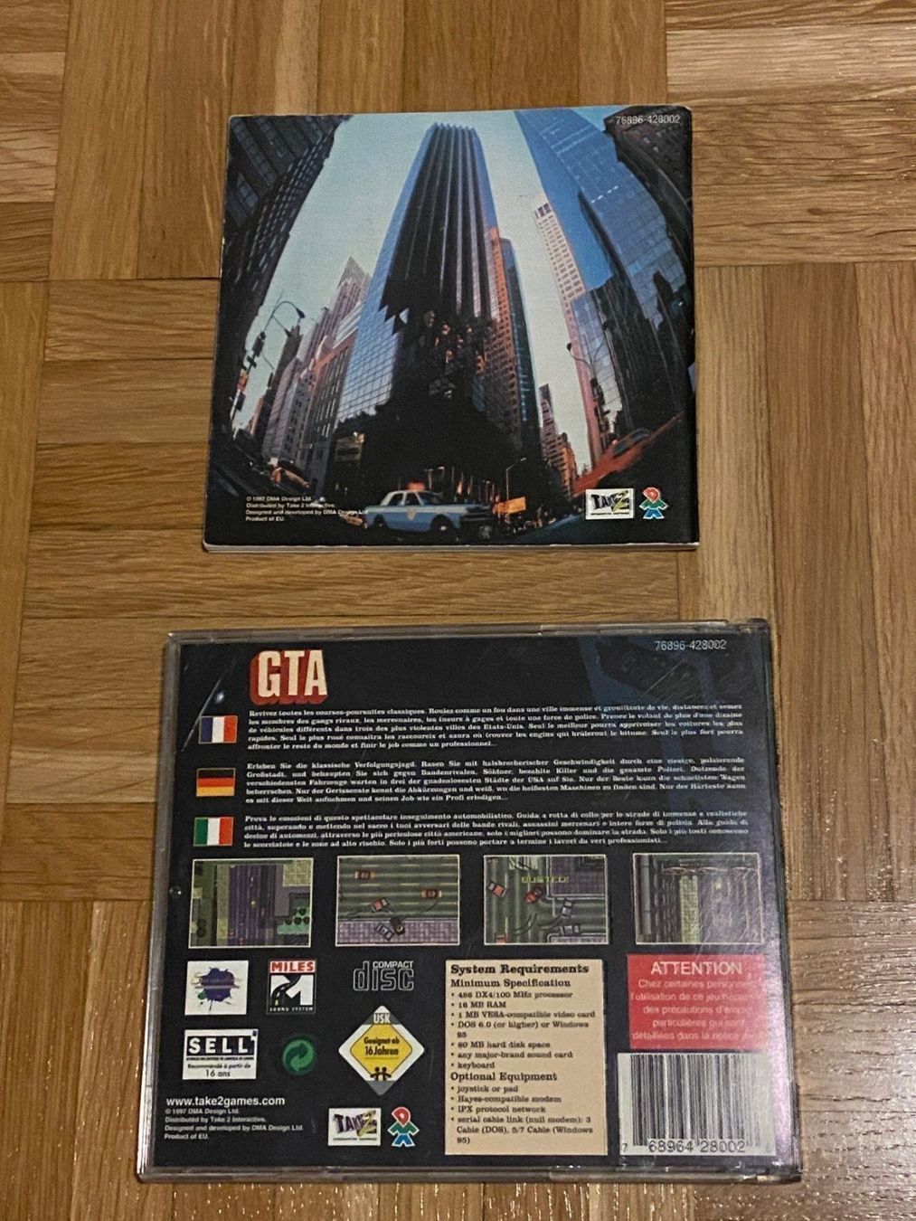 Giochi: RARE : PC CD-Rom Grand Theft Auto 1997 – Usato da Genève venduto da DesignGVA 2