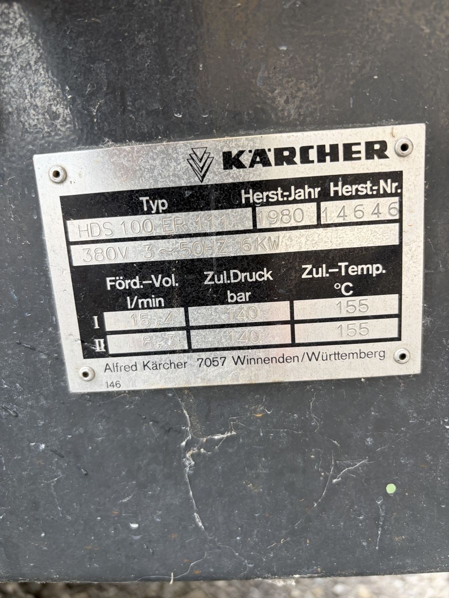 Kärcher Idropulitrici ad alta pressione: Pompe Kärcher à eau chaude – Difettoso da Orsonnens venduto da cdms57 1