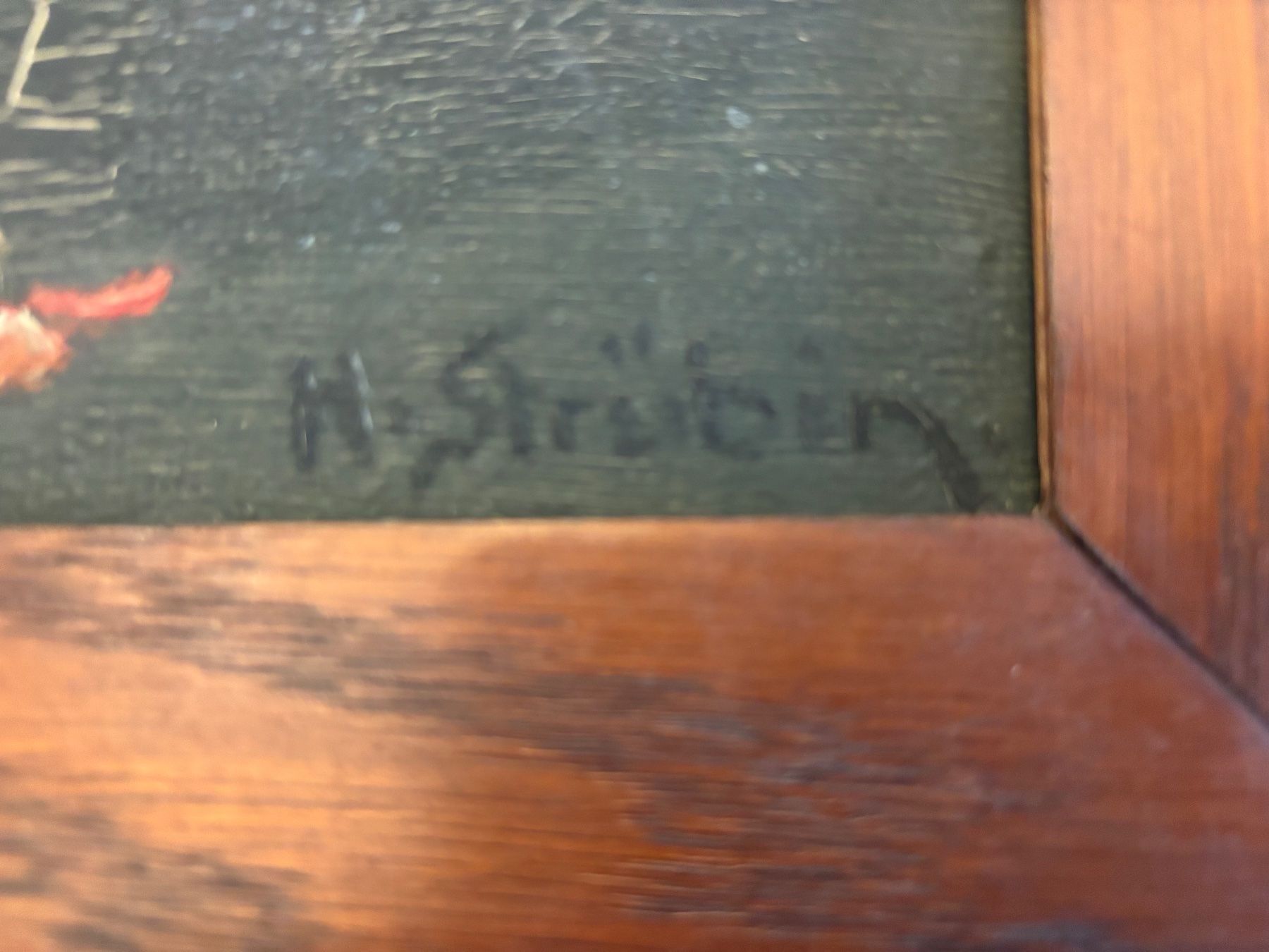 Dipinti: H.Strübin  Stilleben mit viel Patina – Usato da Rütihof venduto da til_68lp 2