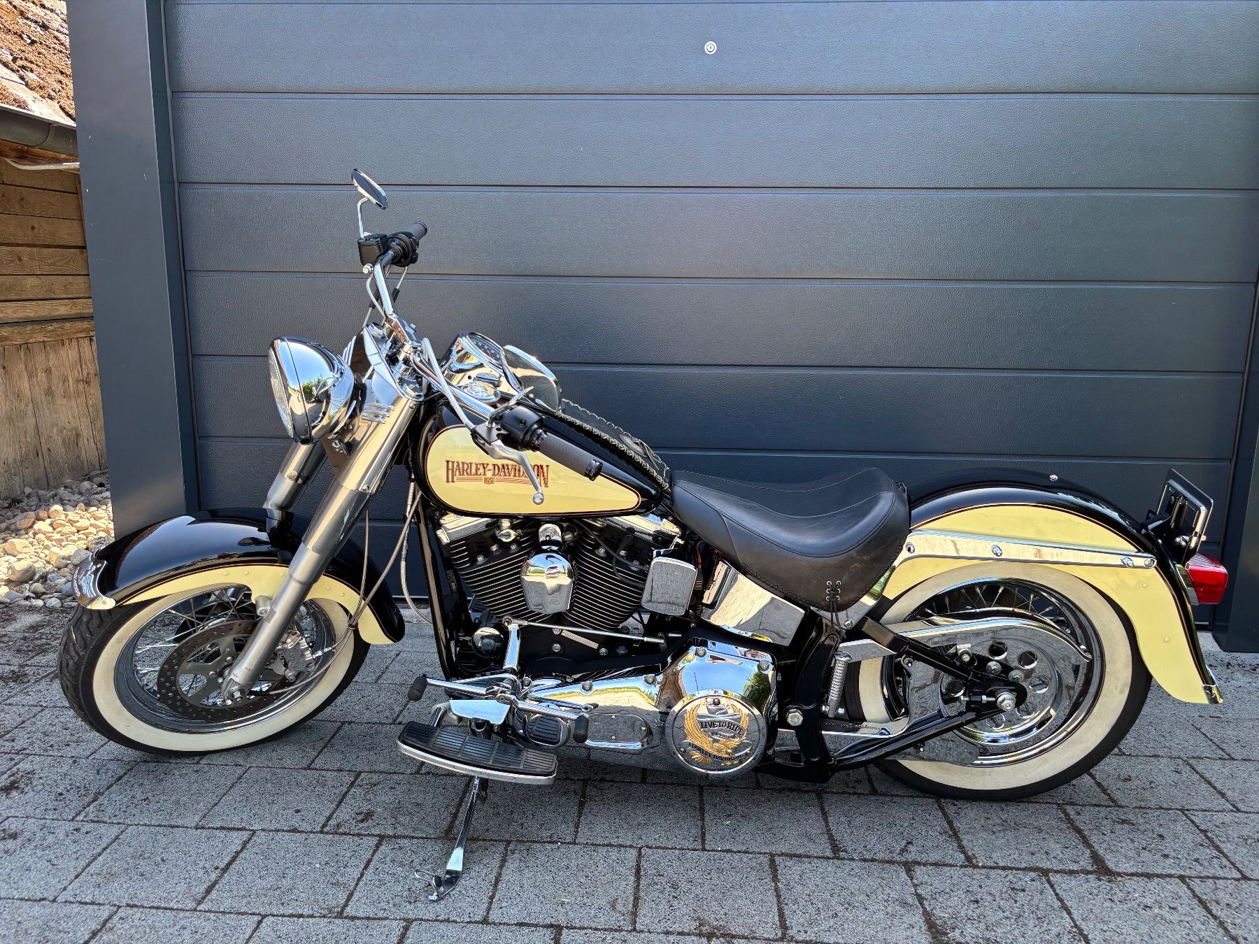 Harley-Davidson Chopper: Harley Davidson Fat Boy 1992 – Gebraucht aus Kernenried von larisu 1