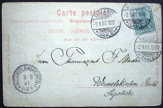 Ansichtskarten: BASEL Kreuzgang im Münster – Gebraucht aus Jona von philajona 1
