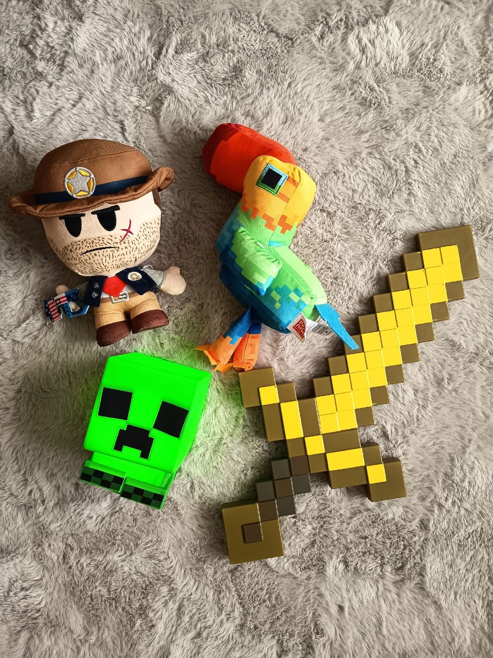 Spielzeuge: Minecraft Set, 4-teilig. Super Zustand! – Gebraucht aus Frauenfeld von sveno666