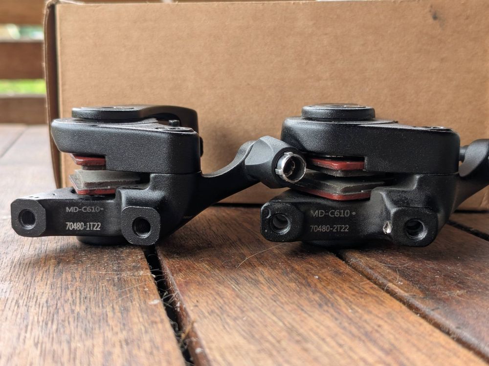 Juwaacoo Mechanisches Scheibenbremse Set Für Mountainbike – Vorne & Hinten, Speed Clip System