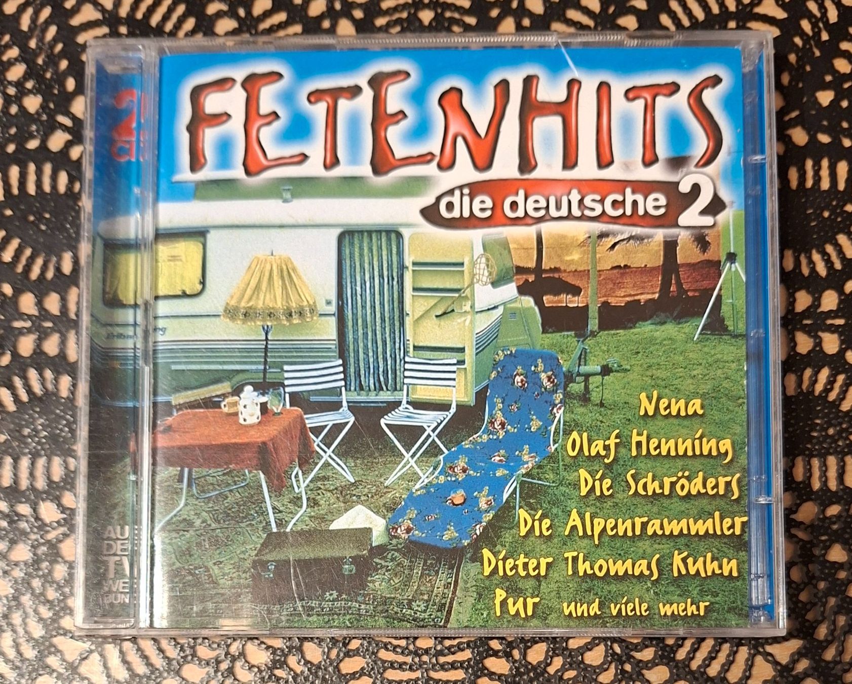 CD: Fetenhits - Die Deutsche 2, Hit Compilation Sampler 2CD 1999 – Usato da Schönenberg TG venduto da Gregolino76