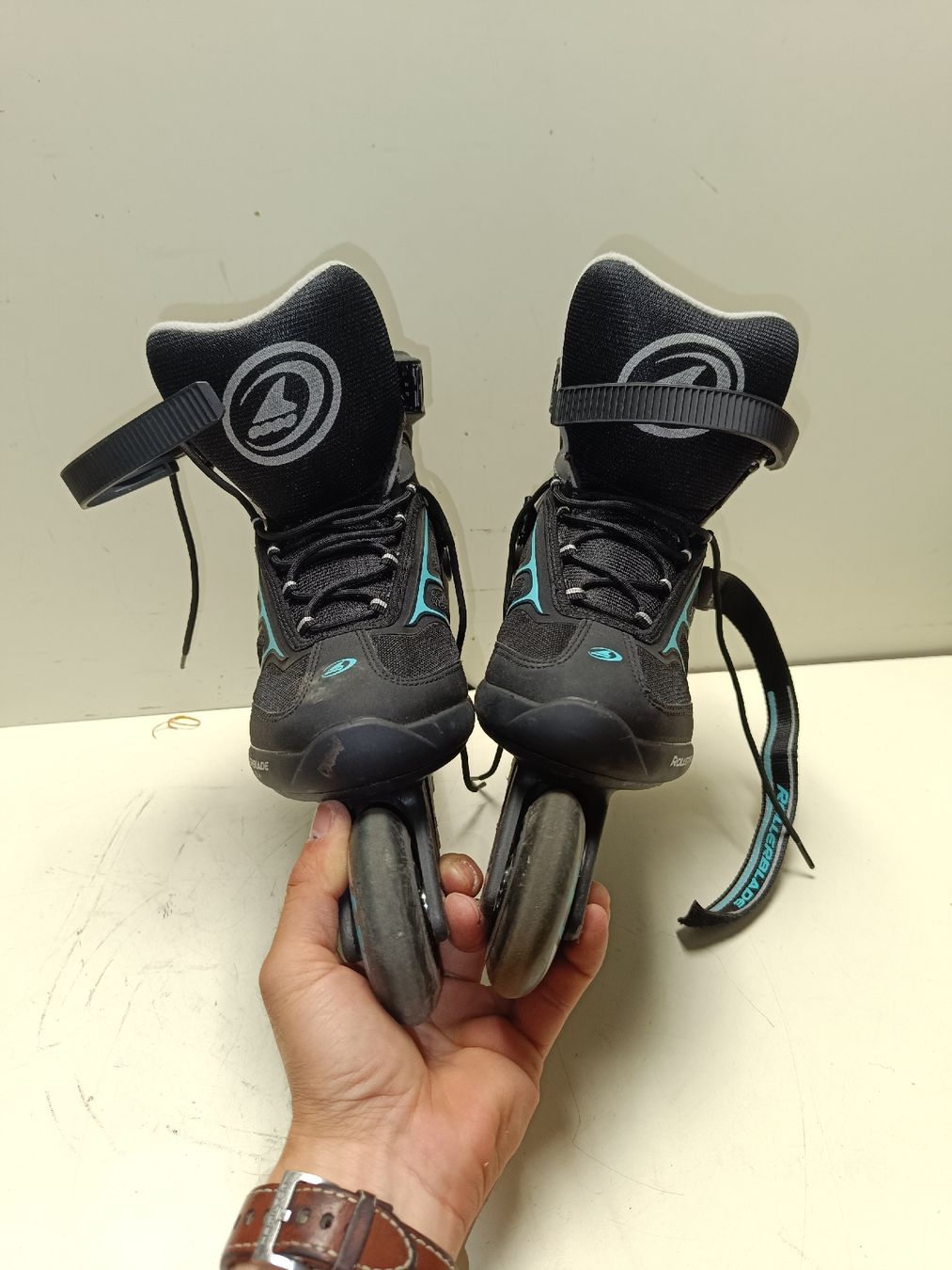 Pattini in linea & Pattini a rotelle: Rollerblade Zetra Blade 2W Inline Skates, Grösse 42(em63) – Usato da Künten venduto da Schnaepplihuus 2