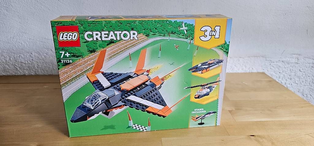 Lego Giocattoli: Lego® 31126 Creator 3 in 1 Überschalljet – Nuovo e nell'imballaggio originale da Schaan venduto da Klemmbausteine
