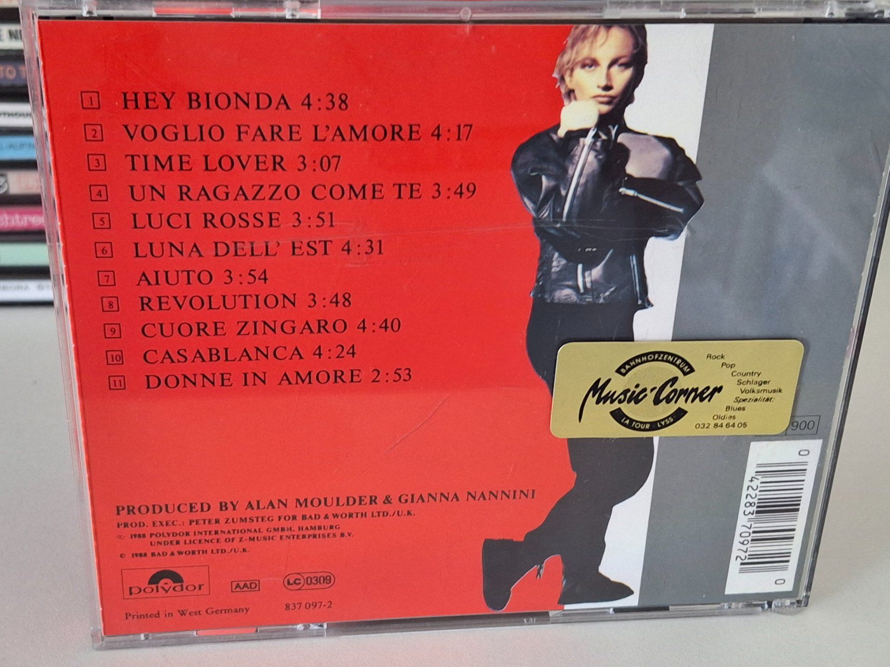 CDs: CD Gianna Nannini - malafemmina – D'occasion à Aarberg par Jackup1 1