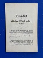 Brunnen-Brief von Hinter-Oberhausen in Stäfa 1900