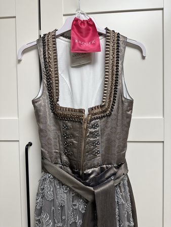 Dirndl Kleid Krüger Collection grau Grösse 34 