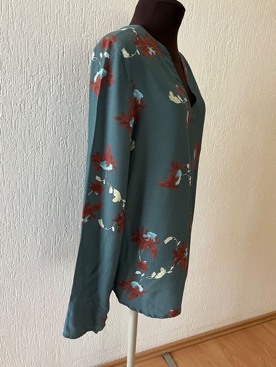 Nile Blusen: Nile elegante Bluse mit floralem Muster, Gr. S – Gebraucht aus Bassersdorf von golden_sun 2