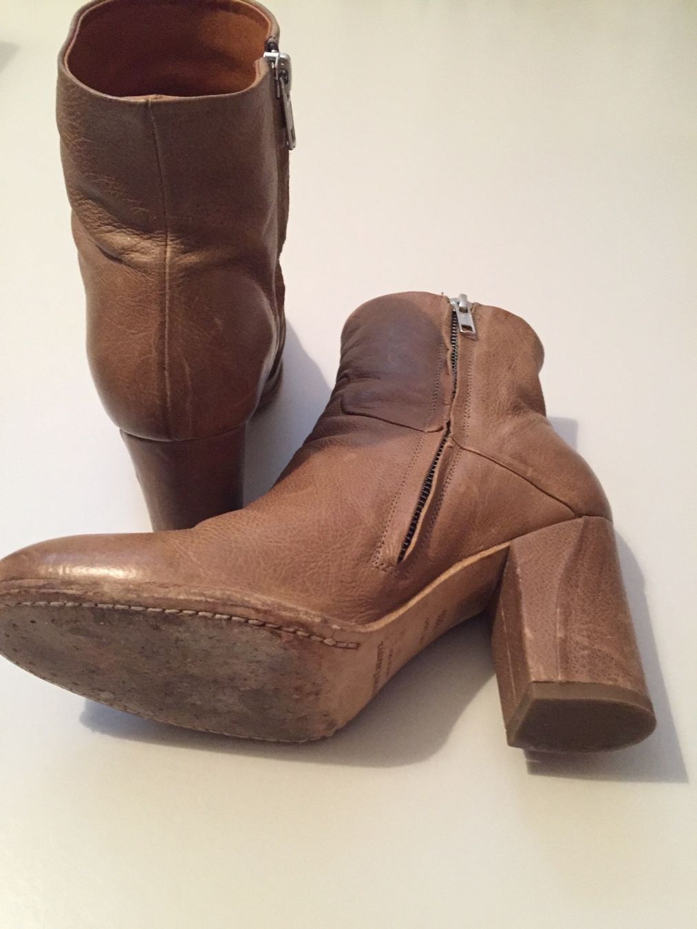 Officine Creative Scarpe da donna: Officine Creative, Lederstiefellette, braun, Gr. 38.5 – Nuovo (secondo la descrizione) da Fraubrunnen venduto da Vpeck 1