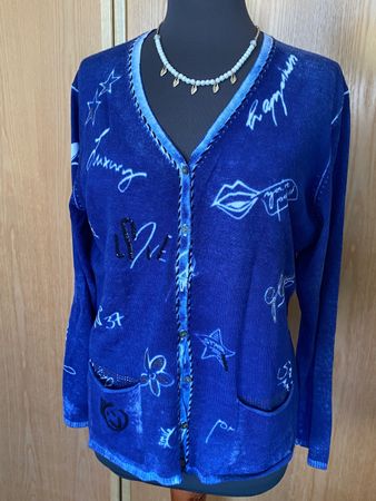 FABER Fashion Cardigan Feinstrickjacke Gr. 42
