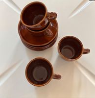 Série de 4 tasses à café vintage