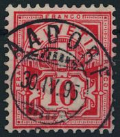 TG Aadorf - Wertziffer - Voll Stempel