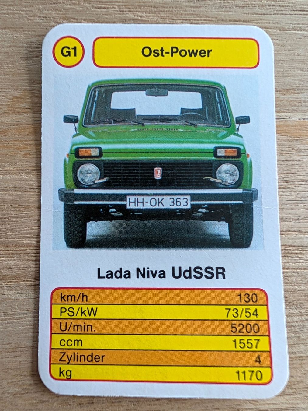 Giochi: Quartett Ost-Power – Usato da Zuzwil SG venduto da Atalanta75 3
