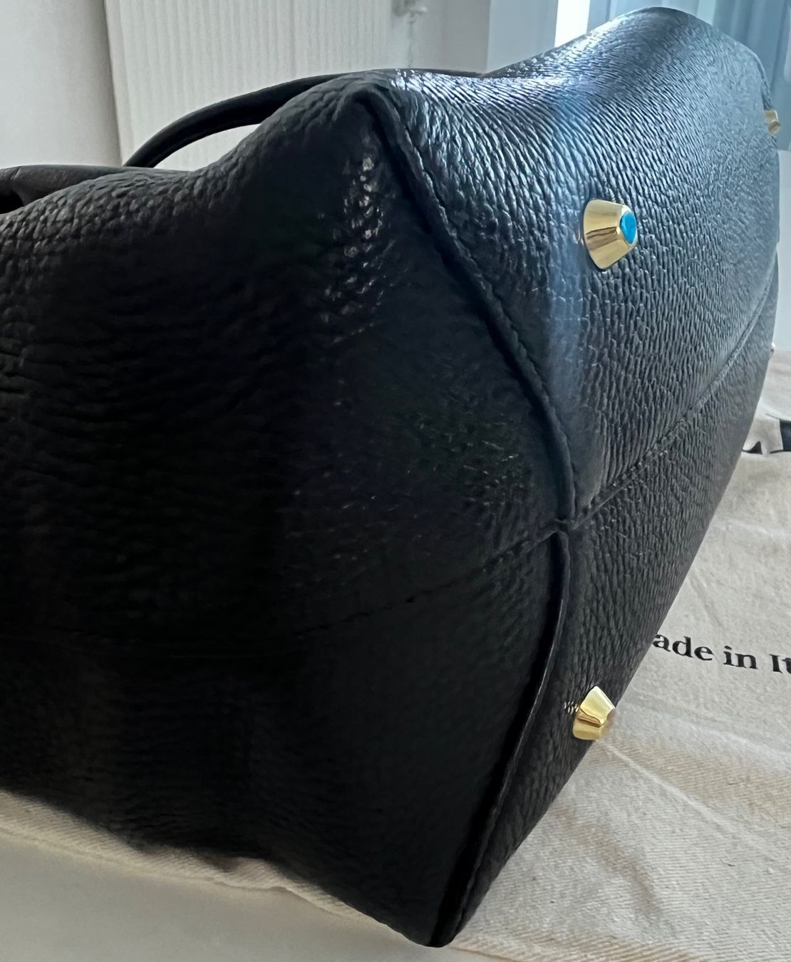 Borse da donna: Ameli Zürich Ida Ledertasche Schwarz – Usato da Bazenheid venduto da ta.do 4