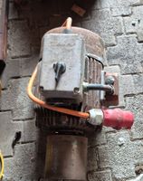 Elektromotor gebraucht, funktionsfähig, mit Schalter
