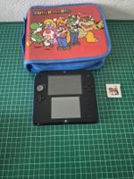 Nintendo 2DS Black with Super Mario 3D Land game, case