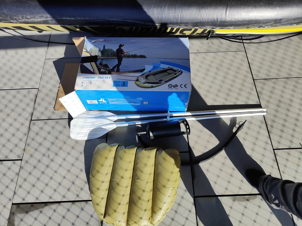 Schlauchboot 3 Personen: Gummiboot Jilong Fishman 350 | Kaufen auf Ricardo