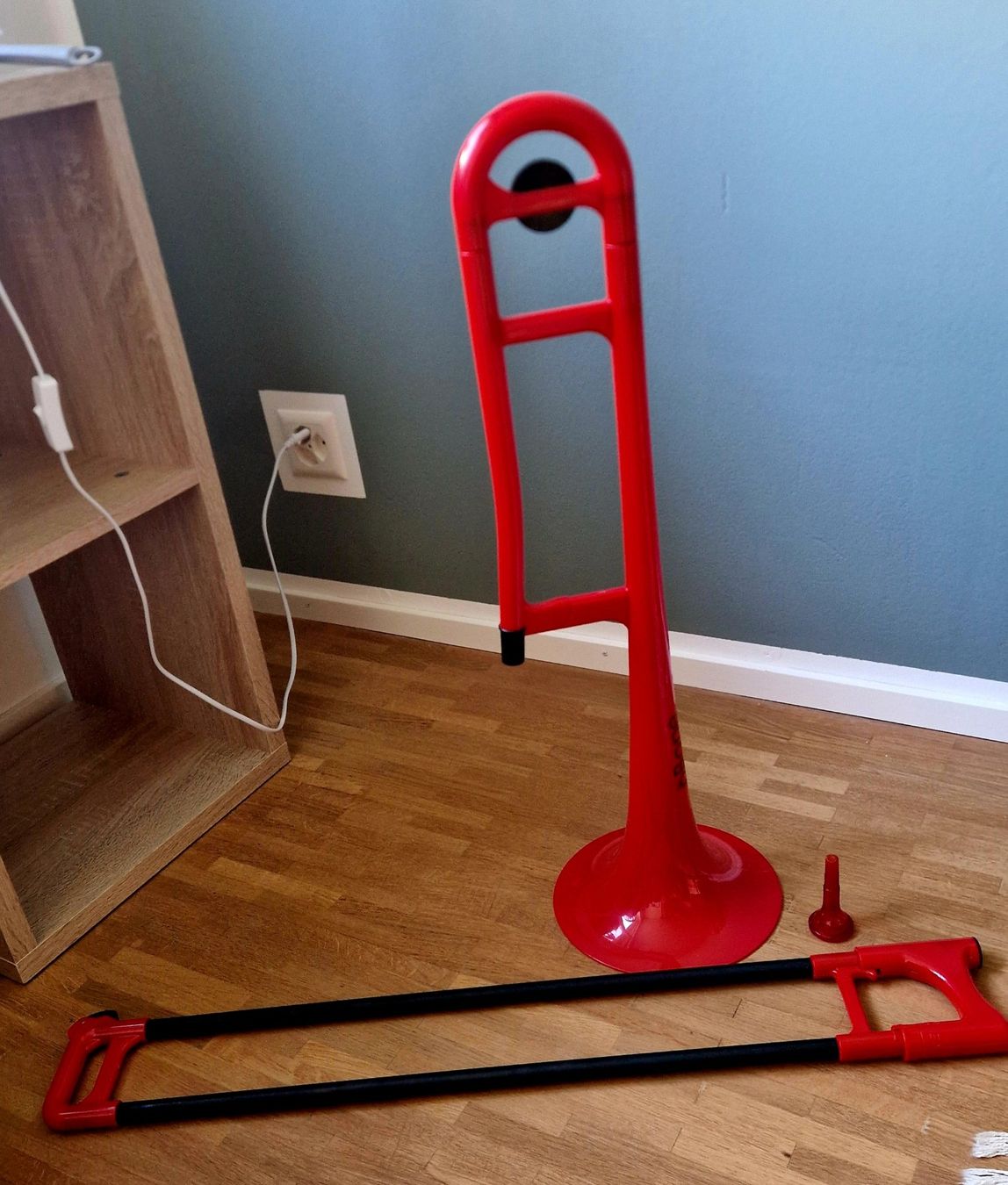 Instruments de musique: pBone Mini Kunststoff-Posaune (rot) – D'occasion à Bern par Lu.Ma 1