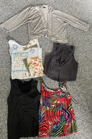 Damen Sommer Top Paket, Grösse M, 5 Stück, Zustand Gut!