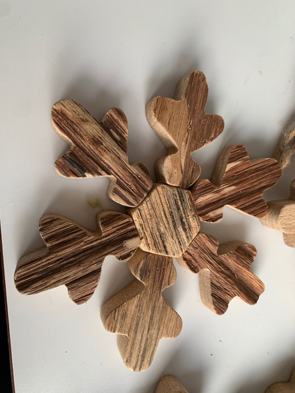Tutte le decorazioni: 4 Weihnachtssterne Holz 16 cm – Nuovo (secondo la descrizione) da Kirchdorf AG venduto da coco123 2