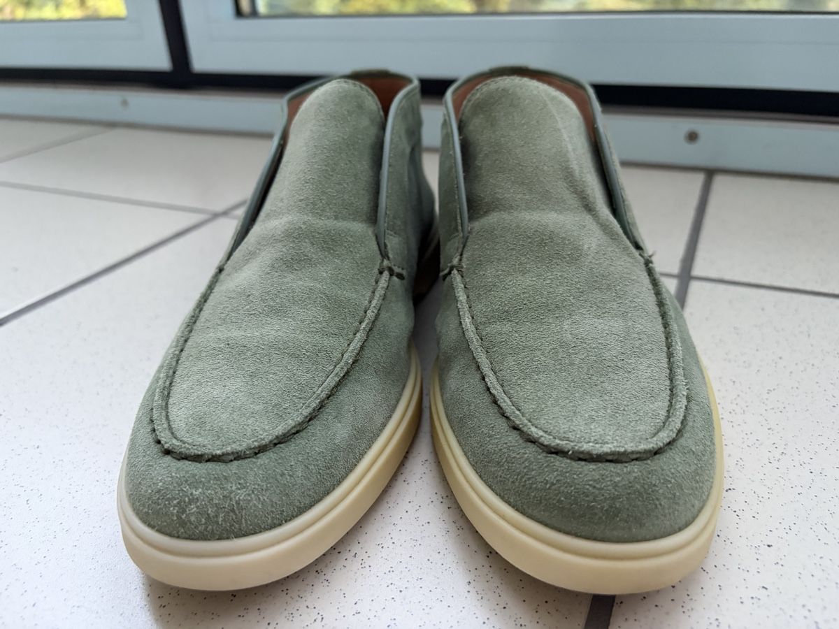 Santoni Damenschuhe: Santoni Open Walk sage green 39 – Gebraucht aus Zürich von nat_k 5