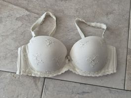 Marie Lingerie BH Cremeweiss Grösse 80B / Hochzeit-BH
