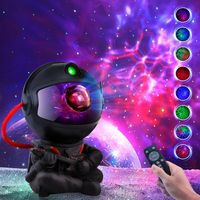 Mini LED-Sternenhimmel Projektor Astronaut Schwarz