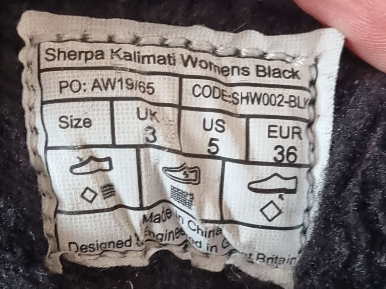 Sherpa Scarpe da uomo: Winterstiefel Sherpa Gr.36 – Usato da Brütten venduto da gupi1717 5