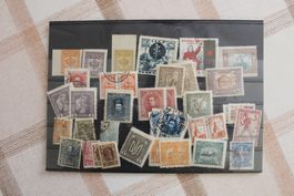Briefmarken Sammelsurium Russland