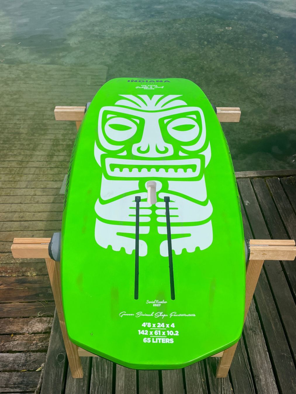 Indiana Tavole da surf e di nuoto: Indiana Wing Foil Board 65 Liter – Nuovo e nell'imballaggio originale da Oberrieden venduto da WhiteWaveAG 1