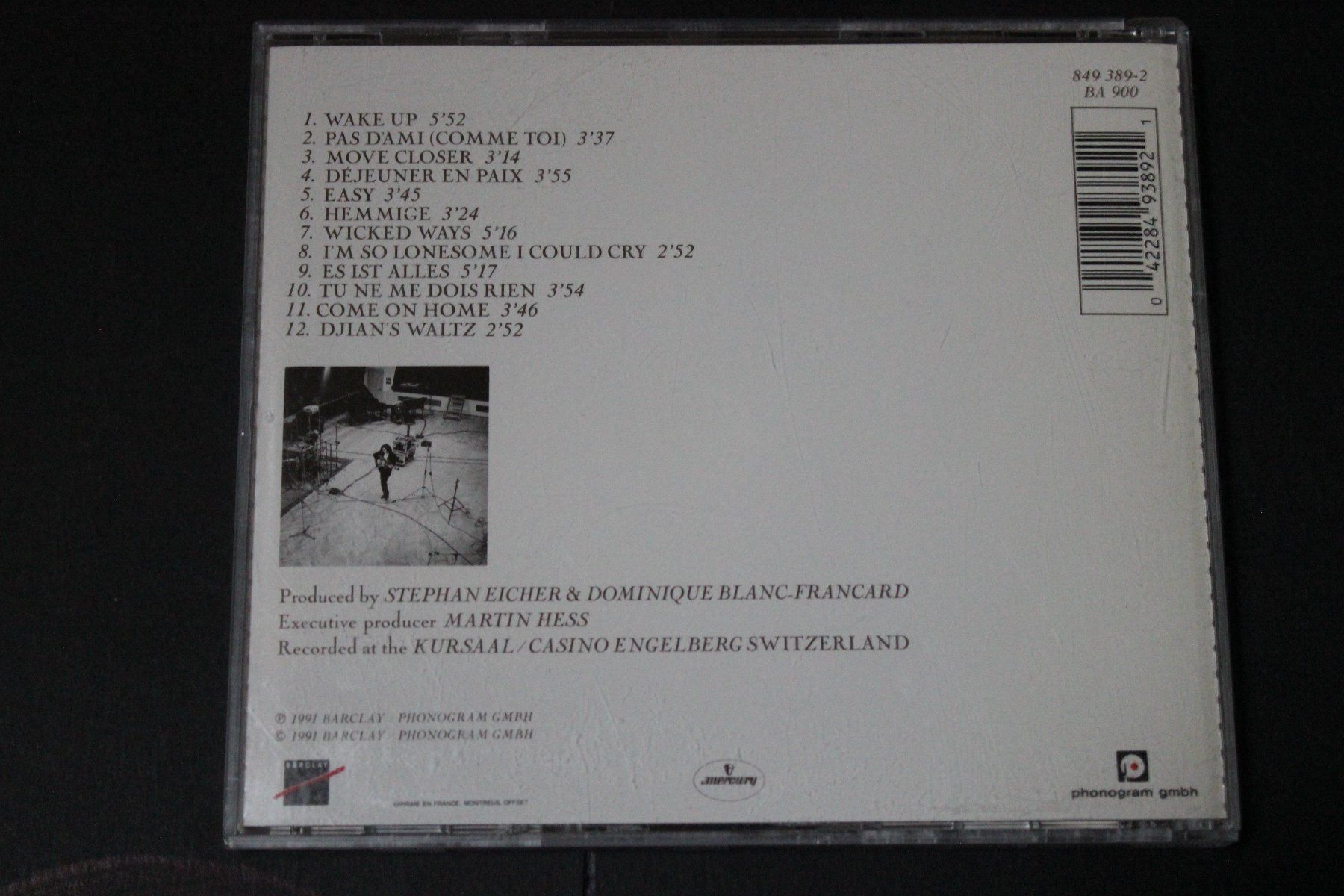 CD: STEPHAN EICHER - ENGELBERG CD 1991 – Usato da Tübach venduto da JamesStone 3