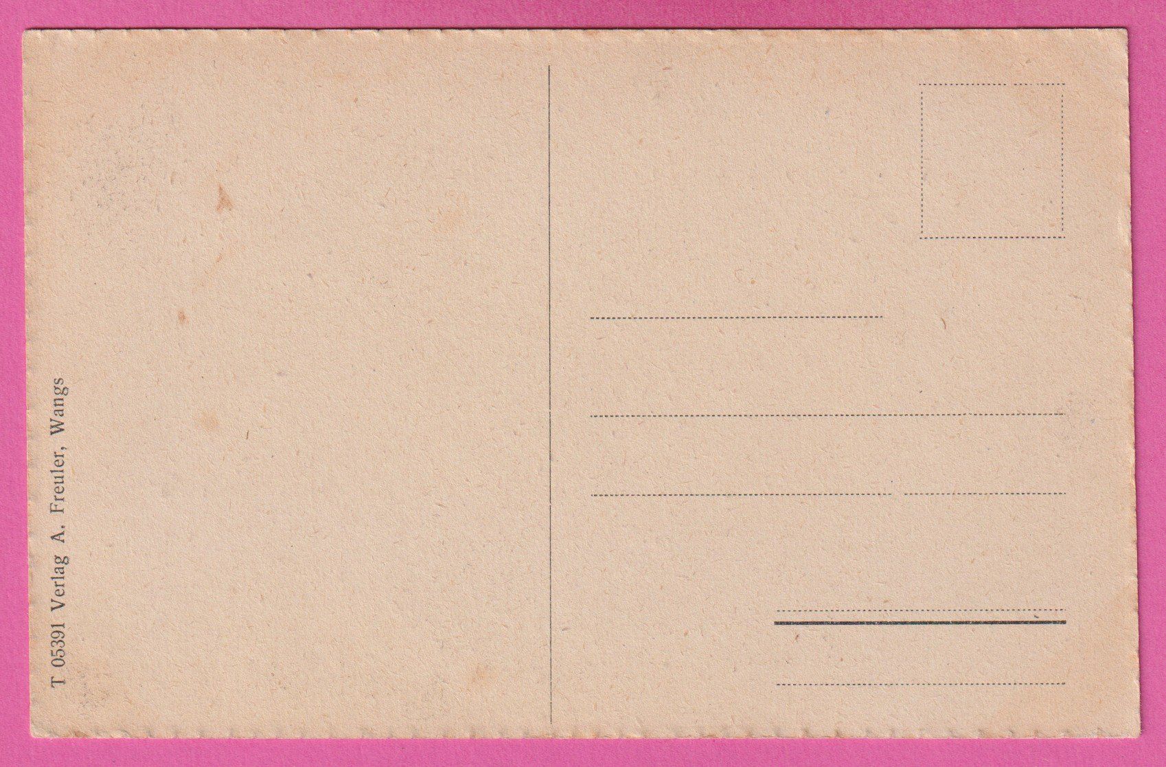 Cartoline postali: Kurhaus Wangs 650m St. Gallen – Usato da Einsiedeln venduto da dillie 1