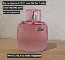 Eau de lacoste L.12.12 pour elle eau fraîche (NEU)
